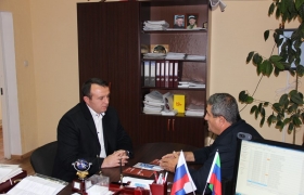 Директор МФЦ Гумбетовского района встретился с главой  сельского поселения «сельсовет»Цунди-Шабдухский».