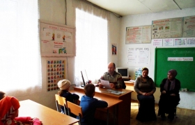 15 марта в Ичичалинской начальной школе прошел  урок  патриотизма и мужества.
