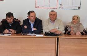 Выездное заседание комиссии по делам несовершеннолетних провели в селе Новое АргваниГумбетовского района