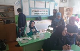 Плановый врачебный выезд с целью взрослой и детской диспансеризации в с Данух был организован в Гумбетовском районе.
