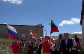 В селе Средний Арадирих провели мероприятия ко Дню Победы 