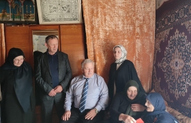 Вдове ветерана Великой Отечественной войны Сайгибат Магомедовой вручили медаль «80 лет Победы» 