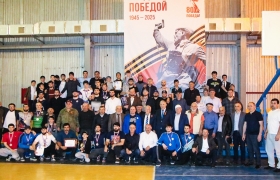 К 80-летию Победы в Гумбете провели турнир по волейболу памяти Аслудина Магомедова 
