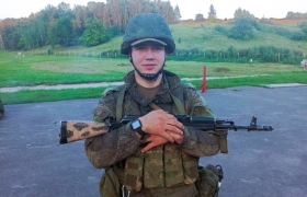 Военнослужащий срочной службы Магомед Магомеднасиров из села Данух показал лучший результат по стрельбе