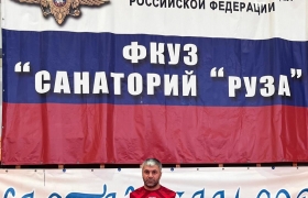 Джарула Джарулаев занял первое место на турнире по волейболу среди представителей МВД РФ