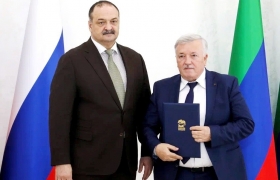 Галип Галипов поздравил Главу Дагестана Сергея Меликова с юбилеем