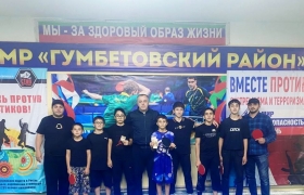 В Гумбете прошёл турнир по настольному теннису в честь Дня единства народов РД