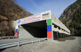 В Дагестане впервые в регионе построена галерея для защиты от лавин 