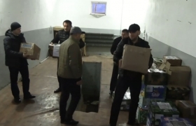 Гуманитарный груз для бойцов СВО уехал из Ботлихского района 