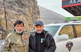 Ахмед Юнусов из Гумбета награждён медалью Минобороны РФ «За помощь фронту» 