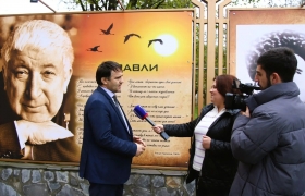 Поэт Хисматулла Юлдашев из Башкирии поздравил Гамзата Изудинова с юбилеем 