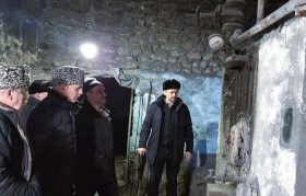 Замглавы Гумбетовского района Сайпилав Магомедов проинспектировал работу отопительной системы муниципалитета