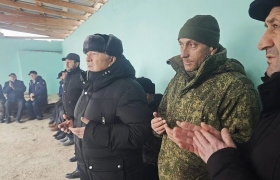 Галип Галипов встретился с родственниками участника СВО Гаджимурада Абдулаева, погибшего при исполнении боевых задач