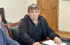 Руководитель филиала фонда «Защитники Отечества» по Республике Дагестан Идрис Курбанов провел прием участников СВО и членов их семей