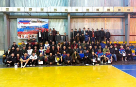 Турнир по волейболу, посвящённый участникам СВО, прошел в селе Мехельта