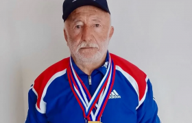 83-летний Гаирбек Алиасхабов из Гумбета занял первые места в трёх дисциплинах на республиканских соревнованиях по лёгкой атлетике