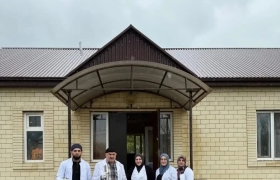 Медработники Гумбета провели субботник в селе Новый Цилитль, пострадавшем от наводнения 