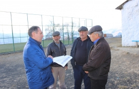 Представители администрации Гумбетовского района посетили села Игали и Арадирих